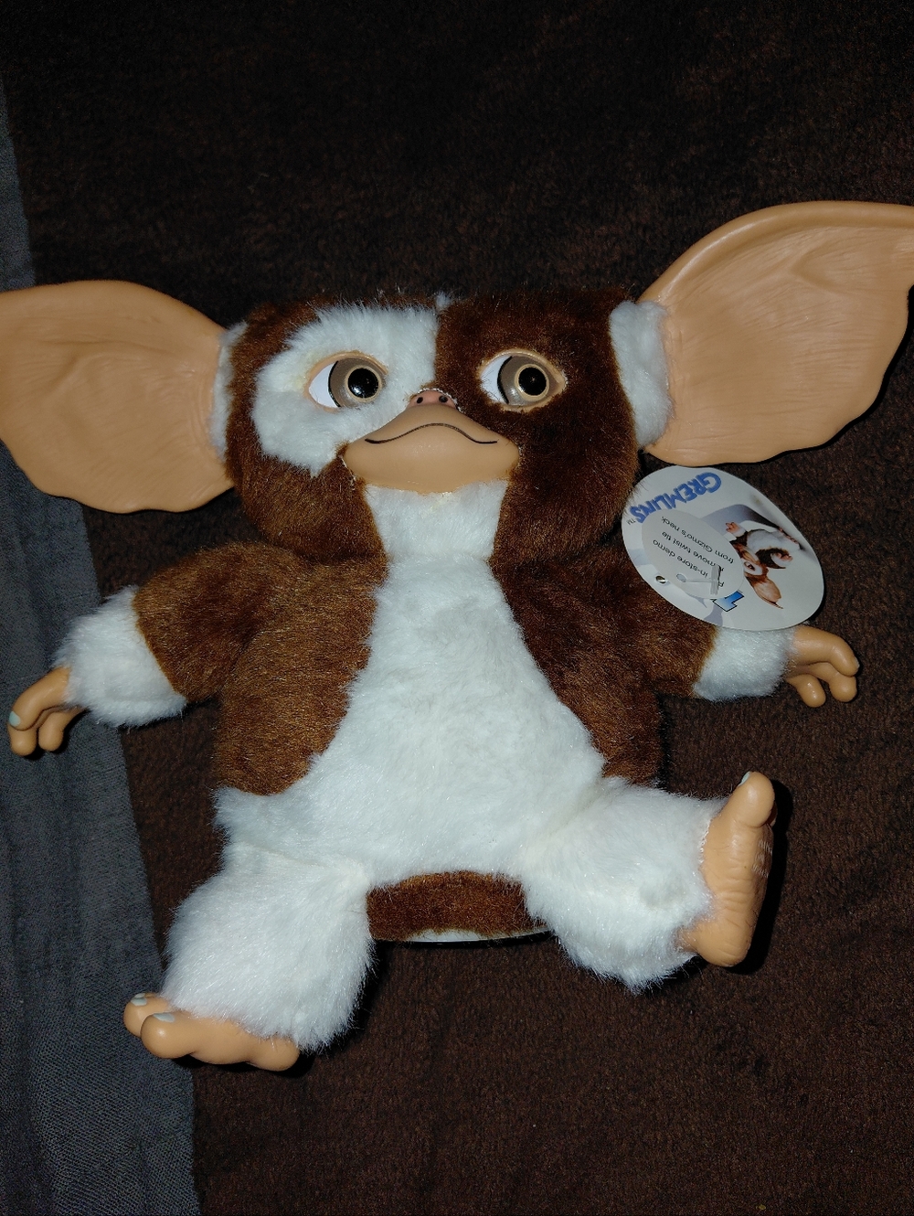Gizmo Plush Talking Gremlin Doll - Brown & White